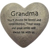 The Gerson Companies Heart Shaped Memorial Stone (abuela) 4