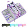 Cartuchera Escolar Extra Grande Sooez Organizadora Lila 0