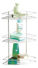 Organizador Esquinero De Baño Triple Inox Future 1