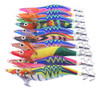 10x Squid Jig Hooks Squid Jig Iscas De Pesca 0