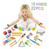 Conjunto De 22 Instrumentos De Percussão Para Crianças 1