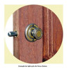 Kit 3 Trinco Fecho Portas Janelas Batom Preto - Promoção 2