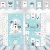 Kit Imprimible Animales Escandinavos Texto Editable 0