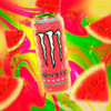 Bebida Energizante Monster Energy Watermelon Roja X12 2