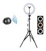 Anillo Aro Luz Led 3 Soportes Tripode Y Boton Bluetooth 2
