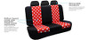 Fh Group Fb115redblack114 Conjunto Completo Funda De Asiento 4