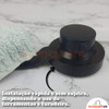 Kit 3 Gancho Multiuso Porta Toalha Ventosa Preto Fosco 1
