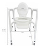 Silla Eleva Inodoro Portatil Asiento Ortopedico Ancianos 1