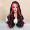 Peruca Lady Long Wavy Curly Fibra Sintética Resistente Ao 5