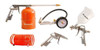 Kit 5 Accesorios Aire Compresor Neumatica Kushiro Soplete 0