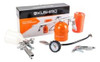 Kit 5 Accesorios Aire Compresor Neumatica Kushiro Soplete 1