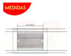 Porta Bastidor Para Cable Canal 100x50 Kalop Electro Medina 1