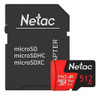 Tarjeta De Memoria Netac Extreme Pro 512 Gb Con Adaptador Sd 0