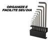 Suporte Ferramenta Parede Ou Painel Chave Allen 5