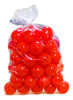 Kit 50 Bolinhas Para Piscina Vermelho Cor Única Não Amassam 2