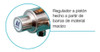Valvula Regulador Mini C/flow Co2 Argenflow Af5850 1