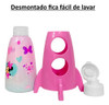 Kit 10 Garrafas Foguete Giratória Minnie Lembrancinha Festa 2