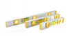 Nivel Aluminio Evel 45cm 3 Burbujas Anodizado Nacional 0