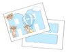 Kit Imprimible Letras 3d Osito Globo Aerostático Celeste 0