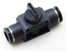 Llave Valvula De Corte 3 Vias Acople Rápido 12mm Neumatica 1
