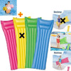 Colchoneta Inflable Bestway 183x69 Flotador Pileta + Pelota 0