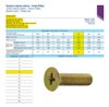 Parafuso Máquina Cabeça Chata Phillips M5 X 16mm - 100un 2