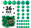 Adornos Navideños Para Arboles Color Verde 36 Unidades 1