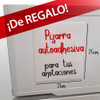 Pizarra Blanca 80x120 Premium Borrado En Seco 2