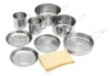8pcs Picnic Camping Utensilios De Cocina Utensilios Set Olla 1