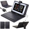7 Pulgadas Pu Cubierta De Cuero Botones Con Micro Usb Funda 0