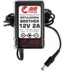 Fonte Dc 12v 2a Para Rotulador Brother P-touch Pt-d400 1