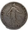 Antigua Moneda De Plata 50 Centimes Francia 1916 Km# 854 1