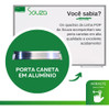 Quadro Lousa Branco Alumínio Magnético 90x60 + Kit + Nf 2