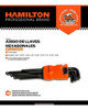Juego Llaves Allen Extra Largas Hamilton 9 Pz Pulgadas Lh40 2
