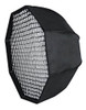 Softbox Universal Octobox 80cm C/ Grid Tipo Paraguas Click 0