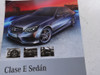 Folleto Publicitario Mercedes Benz Clase E Sedan Auto 2013 0