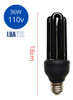 Lampada De Luz Negra Fluorescente 36w Reta - 110v 2