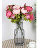 Duovlo Flores Falsas Vintage Peonía Artificial Flores De Sed 2