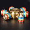 Los E.e.u.u. 6 Lado Fidget Mano Spinner Dedo Latón Juguete E 4