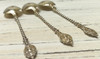 Cucharas Chicas Antiguas Plata 800 Macizas Selladas Divinas 5