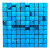 Panel Shimmer Espejos Color Celeste Rectangular 30 X 30 Cm 0