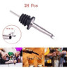 24pcs Botella Tapón Vino Licor Caño Dispensador Dispensador 1