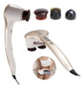 Masajeador De Percusión Eléctrica De Doble Cabeza Mano Cuerp 6