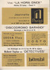 1963 Programa De Teatro Libre Palacio Salvo Ruben Castillo 2