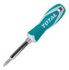 Destornillador Puntas Intercambiables Total Tht2506076 6en1p 2