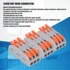 Conectores De Fio Compacto De 3 Núcleos, Conector De Alavanc 6