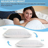 Almohada De Bambú De Lujo Para Dormir, Almohadas De Cama De 3