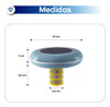 Ionizador Solar Piscinas Pileta Anti Sarro Y Bacterias Waggs 2