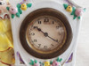 Antiguo Reloj De Mesa Alemán En Porcelana 3