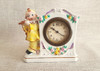 Antiguo Reloj De Mesa Alemán En Porcelana 7
